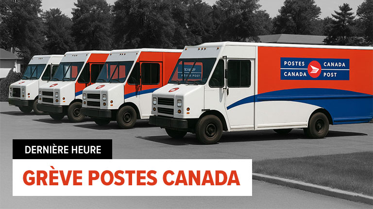 Grève chez Postes Canada